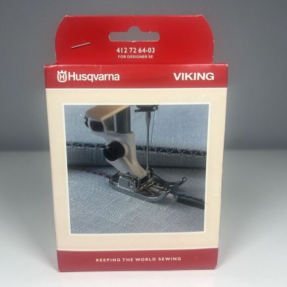 Genuine Spanish Hemstitch Foot w Plate Viking Husqvarna Sewing Machine 412726403 - Picture 1 of 3